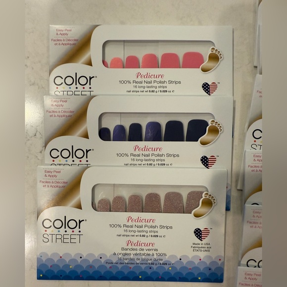 22 Color Street Polish Strips - Vibrant Collection Nails & Toenails - Picture 5 of 5